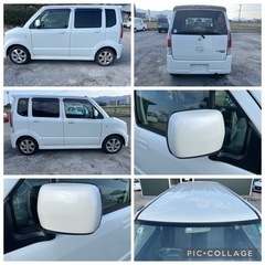 価格ご商談可 車検有 スズキ ワゴンR リミテッド ホワイト の画像
