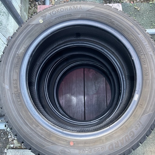 ヨコハマ　アイスガードiG50 20年製　155/65r14