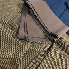 メンズ　男性　着物冬物　和装の画像