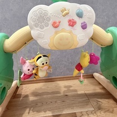 ディズニー ベビートイ くまのプーさん えらべる回転 ジムにへんしんメリーの画像