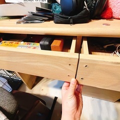 子供用学習机＆椅子の画像