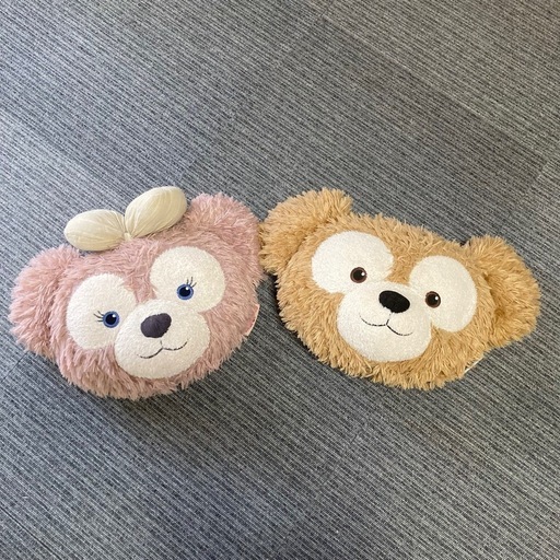 Disney ★ ダッフィー&シェリーメイ　フェイスクッション　人気