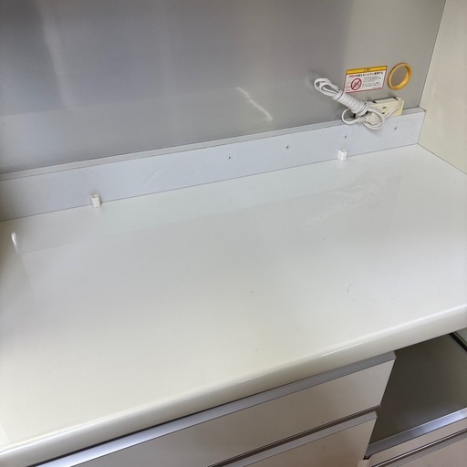 【ジャングル深井店】パモウナ 2枚扉 システムキッチンボード 白 収納家具 キッチン家具 堺市 深井【FU1414】