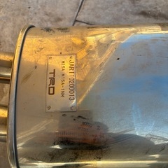 ヤリスクロス　TRDマフラーの画像