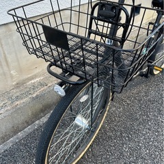 【美品❗️】アサヒ  Asahi自転車 カーグ バケット オートライト シティサイクルの画像