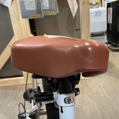 【折りたたみ自転車】【白】クリーニング済み【管理番号0310】野の画像