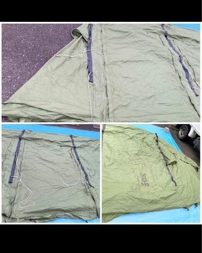 DOD☆カマボコテント3M☆カーキー☆