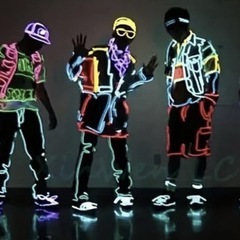 ELネオンRGBワイヤー変化7色に変える事が出来るの画像