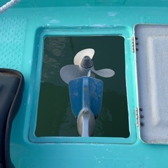★明日まで！FRP和船 ヤンマー船内機 ジャンク　修理すれば動きますよ！！の画像