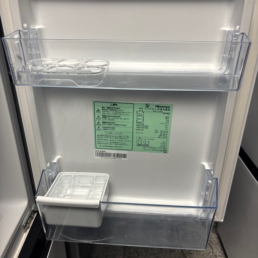 ★新入荷 冷蔵庫 Hisense 2021年製 135L ホワイト HR-D1304