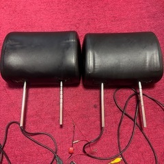 ヘッドレストモニター　9インチ　黒　ブラック　モニターの画像