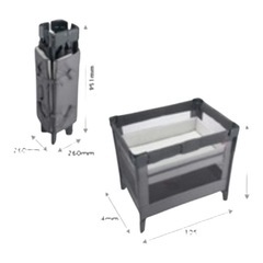 ベビーベッドの画像