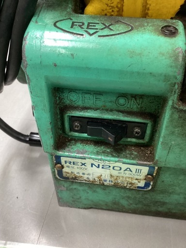 REX(レッキス) 小型ねじ切り機 しぶろく君(AC100v) N20A3