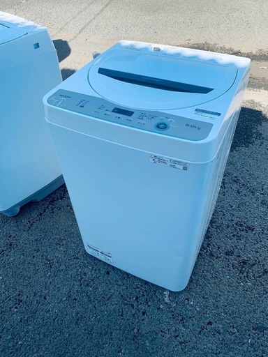 ①✅SHARP 電気洗濯機✅ ✅ES-GE6F-T✅