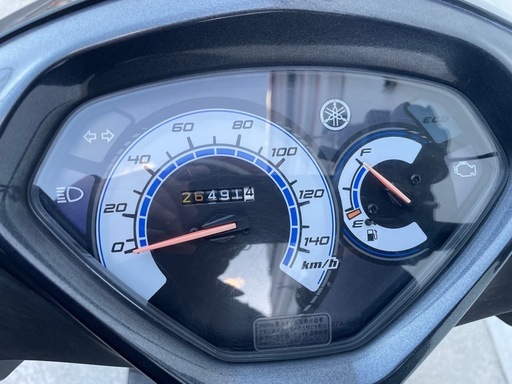 YAMAHA アクシスZ SED7J エンジン好調　バッテリー新品　ブレーキパッド交換済み　フロントタイヤ交換済み