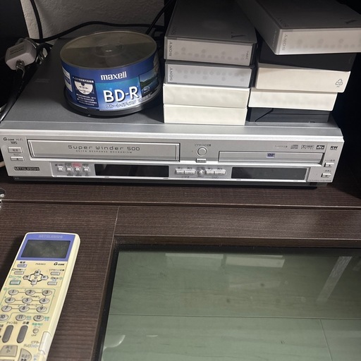 ビデオデッキ　DVDプレイヤー　　三菱