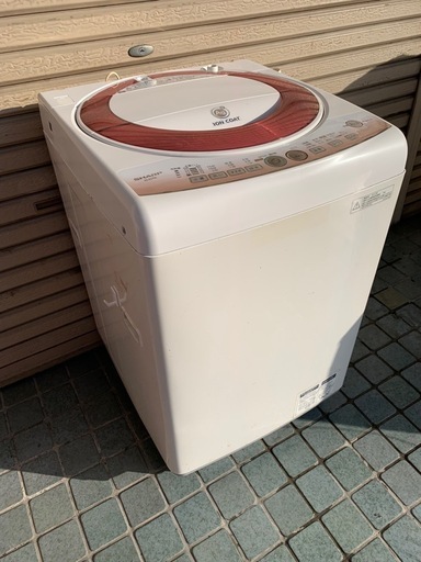 ★7Kg★SHARP 洗濯機 ES-KS70L-P 2012年・水洗い清掃済み！