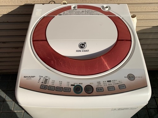 ★7Kg★SHARP 洗濯機 ES-KS70L-P 2012年・水洗い清掃済み！