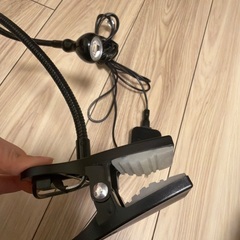IKEAクリップ式照明器具の画像