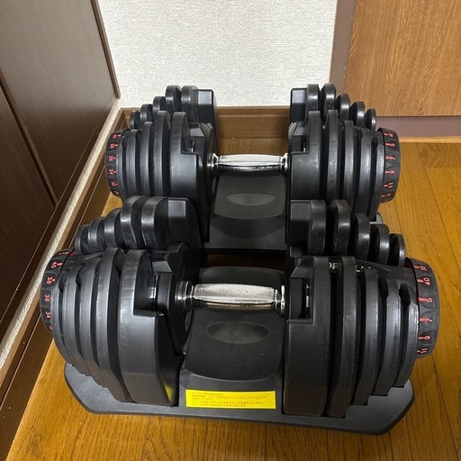 可変式ダンベル　40kg×2個