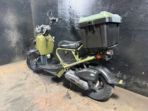 ★支払総額6.8万円★定休日なし！いつでも現車確認済み！ ホンダ ズーマー カーキー AF58 人気のズーマー！ リアボックス付き！社外マフラー！ おしゃれなカラー！