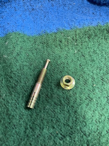 アンカーボルト 約27本セット 長さ約6.3cm 金具 建築資材 固定金具