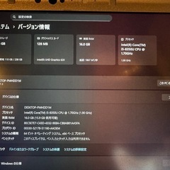 レッツノート（ Let's note）CF-SV ノートパソコン/16GBメモリ/256GBストレージの画像