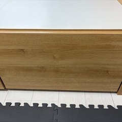 ニトリ　セミダブルベッドフレーム の画像