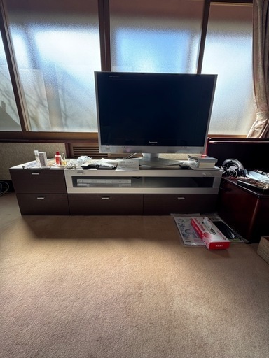 テレビ台　大きめ　テレビボード　収納　
