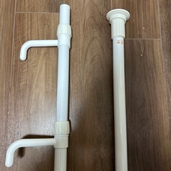 洋服掛け2メーターホワイトの画像