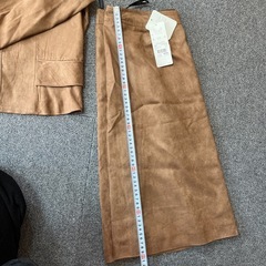 pual ce cin 新品 ブラウン ジャケット・パンツセット 15ARの画像