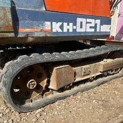 クボタ ミニバックホー KH-021 2213時間 動作確認済み 即使用可能の画像