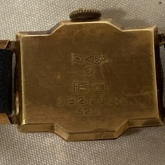 超レア！セイコーメリット 18k金無垢 レディース手巻き腕時計　ヴィンテージ 不動品　の画像