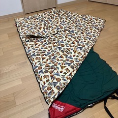 Coleman寝袋の画像