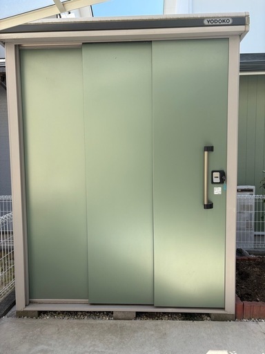 ヨド物置 エルモ LMD1815H 一般地型 間口1,863×奥行1,512×高さ2,360mm カギ有 解体済