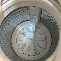 【2023年製/極美品】Haier 5.5kg 全自動洗濯機（JW-U55BK）登戸駅引取の画像