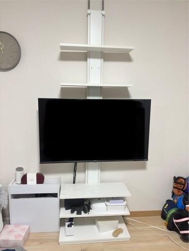 〖取引中〗テレビボード 突っ張り式