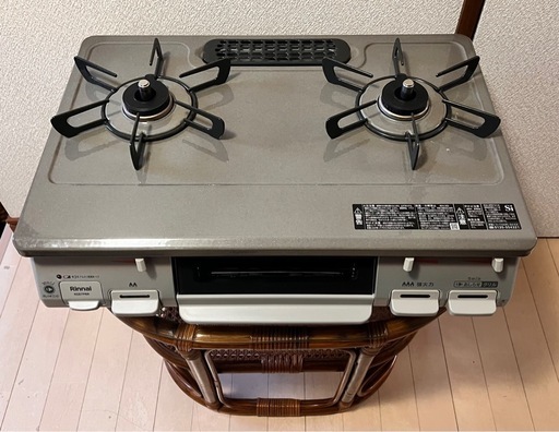 【ほぼ新品の超絶美品】Rinnai✩ガスコンロ