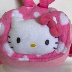 ハローキティミニリュック未使用品の画像