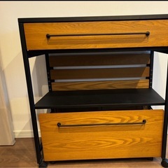 LOWYA キッチンワゴンの画像