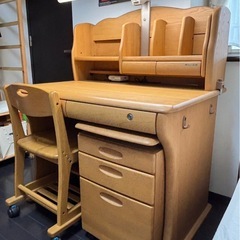 ０円　くろがね学習机の画像