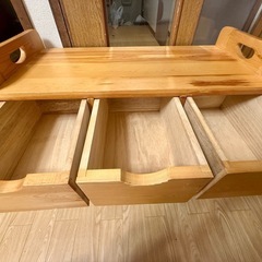 【お取引中】キッチン用ワゴンの画像