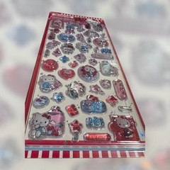 サンリオ ハローキティ 立体シール / デコシール 新品 未使用 海外限定デザイン ②の画像