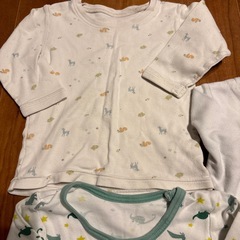 子供肌着　恐🐿️ 3枚セット　サイズ95の画像