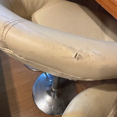 カウンターチェアー３点セットの画像