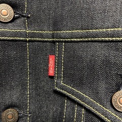 新品未使用 Levi's 101557 XX ダークデニムジャケット の画像