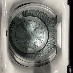 Haier 全自動洗濯機 5.5kg JW-U55HK 2021年製の画像