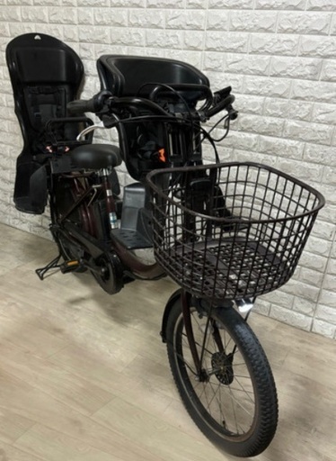 ✨美品✨室内保管✨ヤマハ パスバビー 電動自転車 大容量8.7Ah 子供乗せ  ?新基準?j204