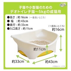 デオトイレ　子猫用の画像
