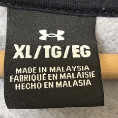 【断捨離】 アンダーアーマー パーカー トレーナー XL 美品の画像